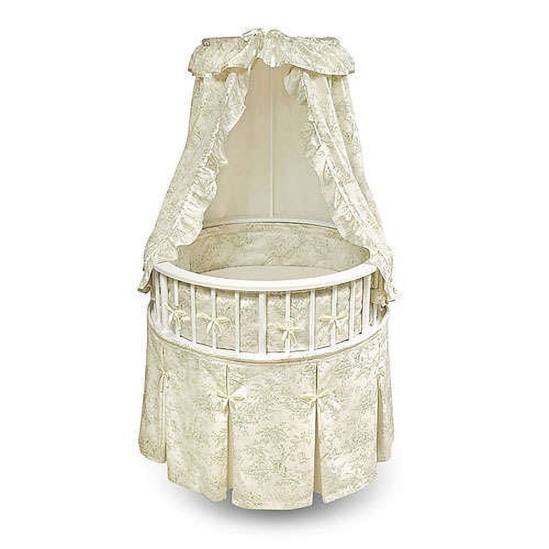 Round hot sale bassinet walmart