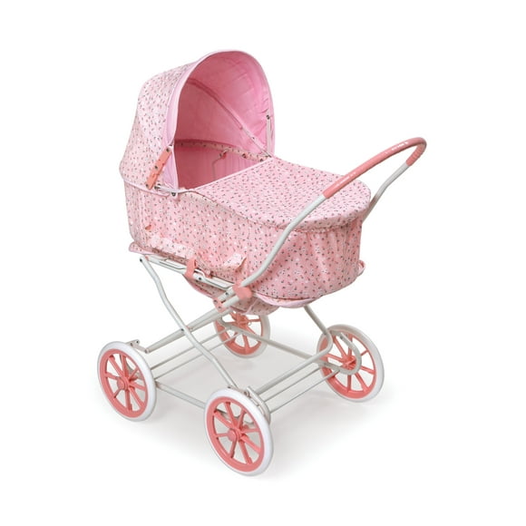 Badger Basket Just Like Mommy 3-in-1 Doll Pram/Carrier/Stroller - Pink/Rosebud