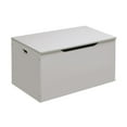 thumbnail image 1 of Badger Basket Child’s Wooden 29 gal Flat Bench Top Toy Chest, White, 1 of 11