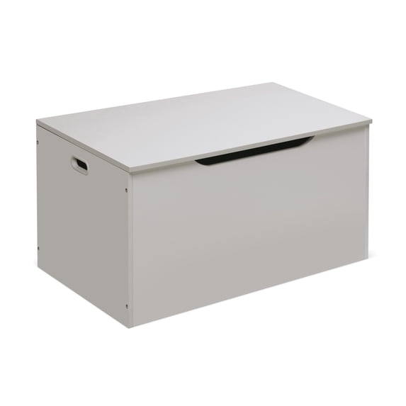 Badger Basket Child’s Wooden 29 gal Flat Bench Top Toy Chest, White