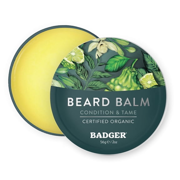 Badger Beard Balm, Bergamot & Vanilla, 2 oz