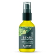 Badger Beard Oil, Bergamot & Vanilla, 1 fl oz