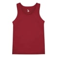 thumbnail image 1 of Badger Boy's Scoop Neck Sleeveless Plain Sports Tank Top, 1 of 4