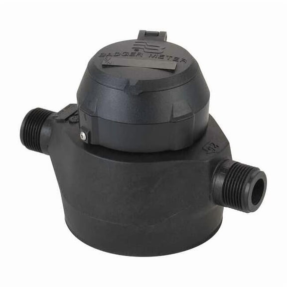 Badger Flowmeter,25 gpm,150 psi,7-1/2 in. 103-2294