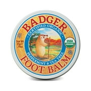 Badger Foot Balm w/ Peppermint & Tea Tree 0.75 oz Tin
