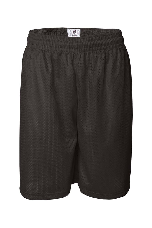 Men's Athletic Cut Elastic Mesh Solid Tricot Shorts