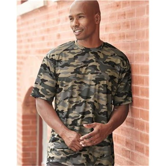 Badger Men's Camo Tee