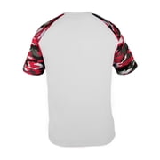 Badger Mens Short Sleeves Camo Sport T-Shirt