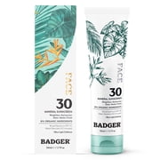 Badger Mineral Face Sunscreen, Unscented, SPF 30, 1.7 fl oz