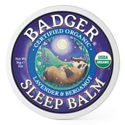 Badger Natural Sleep Balm, Lavender & Bergamot , 2 oz