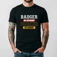 thumbnail image 1 of Badger On Saturday Packer On Sunday Funny Football Sports Fan Unisex T-Shirt, for men & women, up to size 5XL., 1 of 2