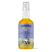 Badger Pregnant Belly Oil, Rose & Vanilla, 4 fl oz