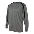 thumbnail image 1 of Badger Pro Heather Fusion Long Sleeve T-Shirt Size S Color Others, 1 of 2