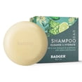 thumbnail image 1 of Badger Natural Vegan Biodegradable Conditioning Shampoo Bar with Cardamom and Sandalwood, 3 oz, 1 of 6