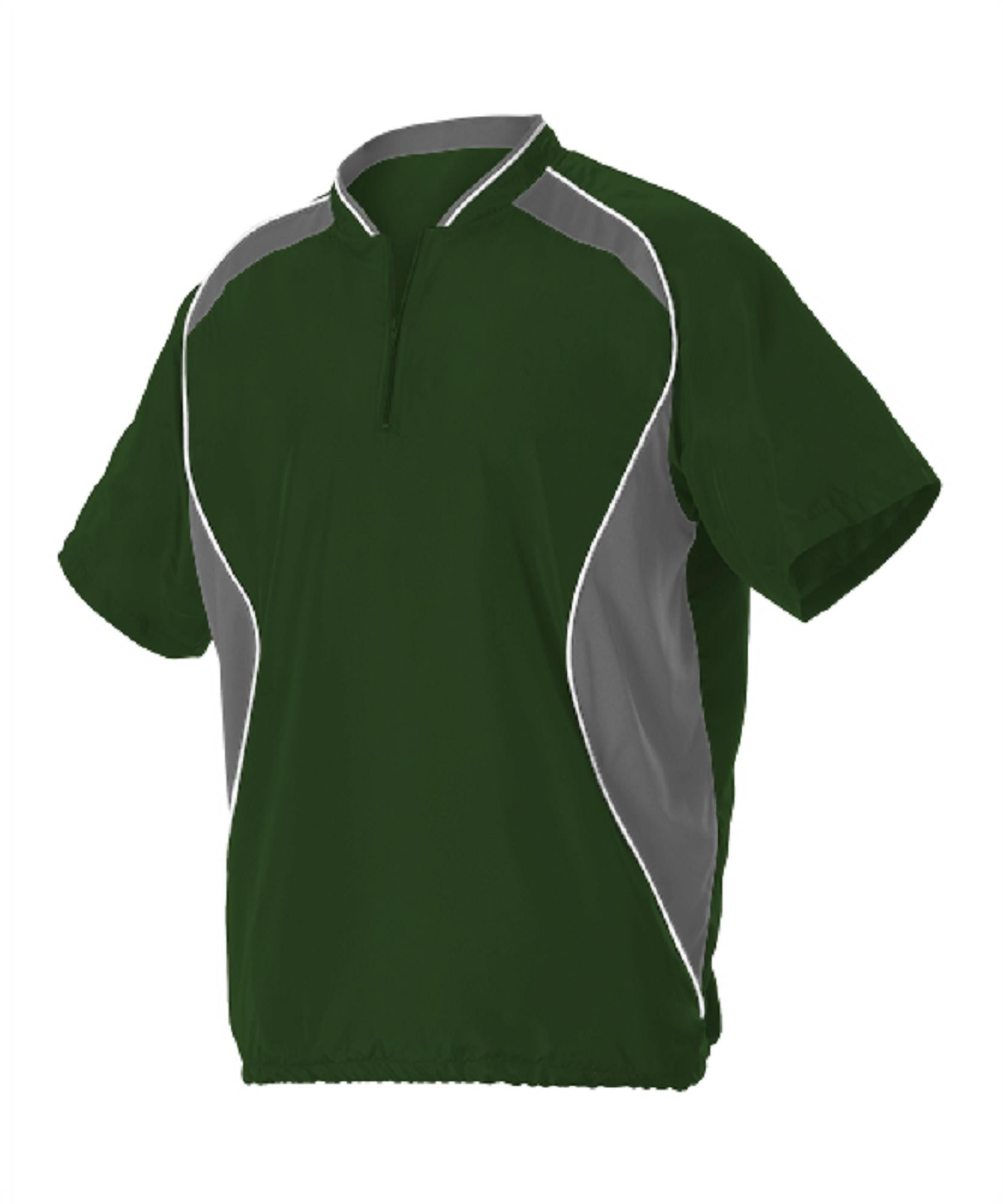Short sleeve baseball jacket cheap