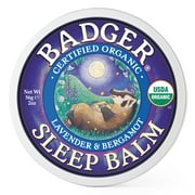 Badger Sleep Balm w/Lavender & Bergamot 2 oz Tin
