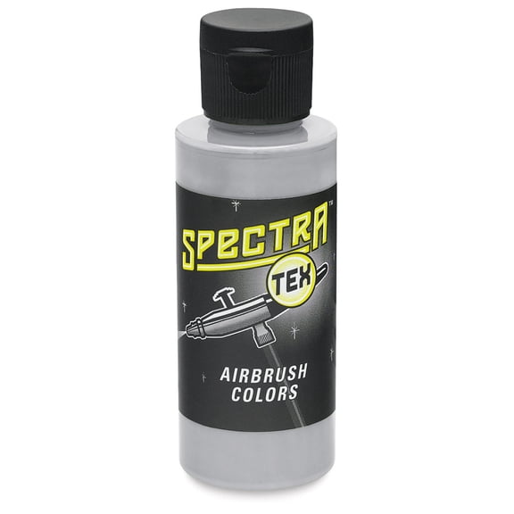 Badger Spectra Tex Airbrush Color - 2 oz, Metallic Silver