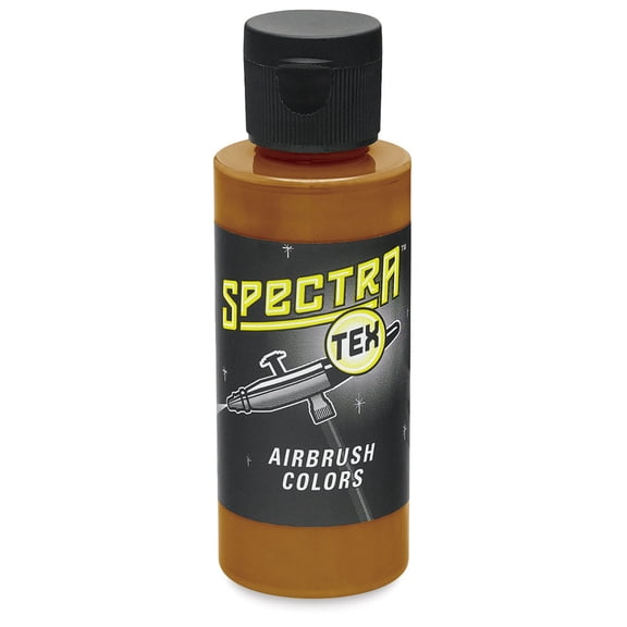 Badger Spectra Tex Airbrush Color - 2 oz, Transparent Light Brown