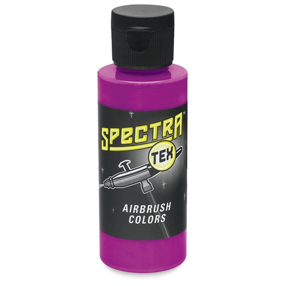 Badger Spectra Tex Airbrush Color - 2 oz, Transparent Royal Fuchsia