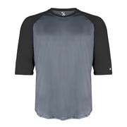 Badger Youth Performance 3/4 Raglan-Sleeve Baseball Undershirt
