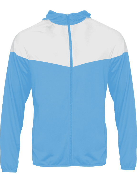 272200 Sprint Outer-Core Youth Jacket - Columbia Blue White