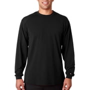 Badger 4804 Adult B-Tech Long-Sleeve Tee - Black, Medium