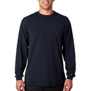 Badger 4804 Adult B-Tech Long-Sleeve Tee - Navy, 2XL
