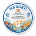 thumbnail image 1 of Badger Sport Mineral Sunscreen Cream, SPF 40, 2.9 fl oz, 1 of 8