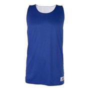 Badger Sportswear Mens Performance Tank Top - Large - Royal/White