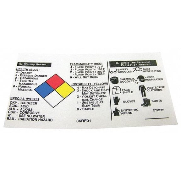 Badger Tag & Label NFRSelf-LaminatingLabel,3-1/2inx2in,PK25 125