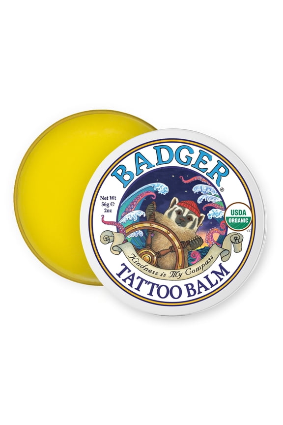 Tattoo Balm with Coconut & Tamanu, 2 oz