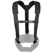 Badger Tool Belts 3 Point Comfort Suspenders, Black