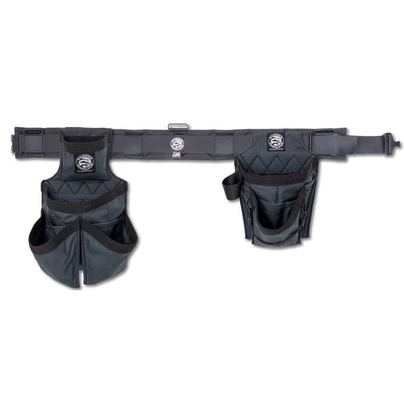 Badger Tool Belts Electrician's Tool Belt Set, Medium, Gunmetal Grey