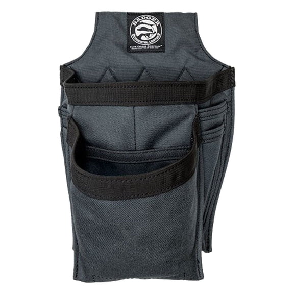 Badger Tool Belts Trimmer Fastener Bag Gunmetal Gray