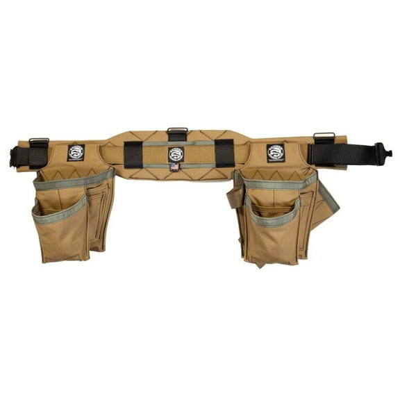 Badger Tool Belts Trimmer Toolbelt Set Sawdust Sage Medium