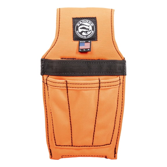 Badger Tool Belts Warehouse Pouch, Hi Viz Orange
