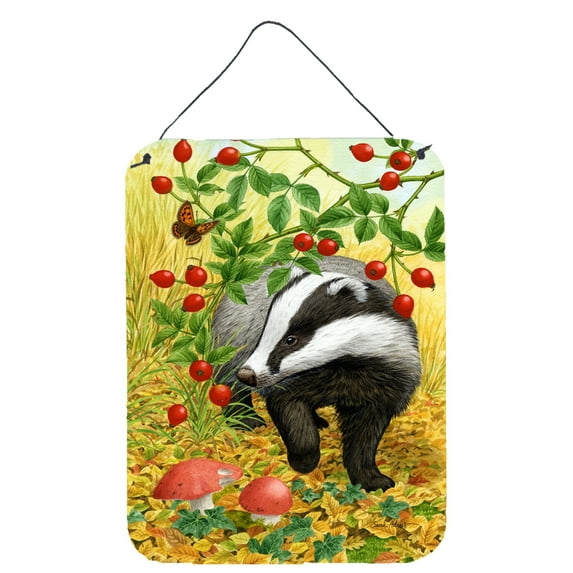 Badger Wall or Door Hanging Prints