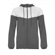 Badger Women's Sprint Outer-Core Jacket 7922 Graphite/ White XS