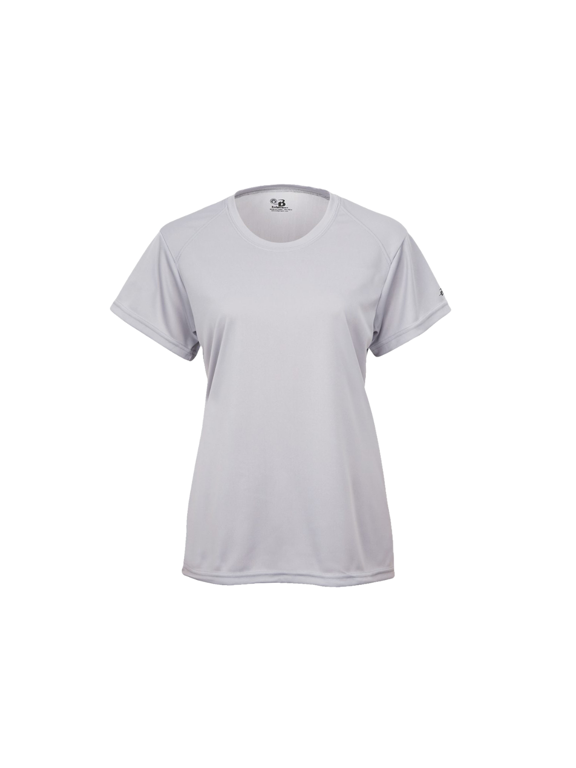 Badger Womens Core Performance Shirt Silver 2XL