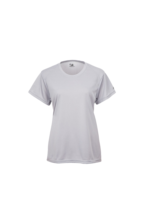 Badger Womens Core Performance Shirt Silver 2XL