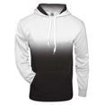 thumbnail image 1 of Badger Youth Ombre Hooded Sweatshirt Size S Color Blacks, 1 of 1