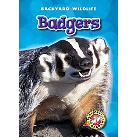 Pre-Owned Badgers (Blastoff! Readers: Backyard Wildlife), 9781600145957, 1600145957, Paperback, Illustrated edition