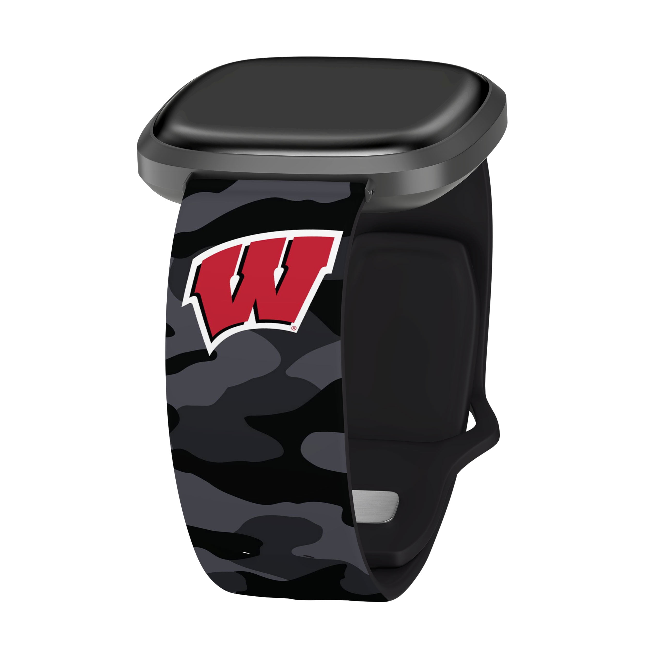 Badgers HD Camo Unisex Watch Band for FitBit Versa 3 & Sense (Short)