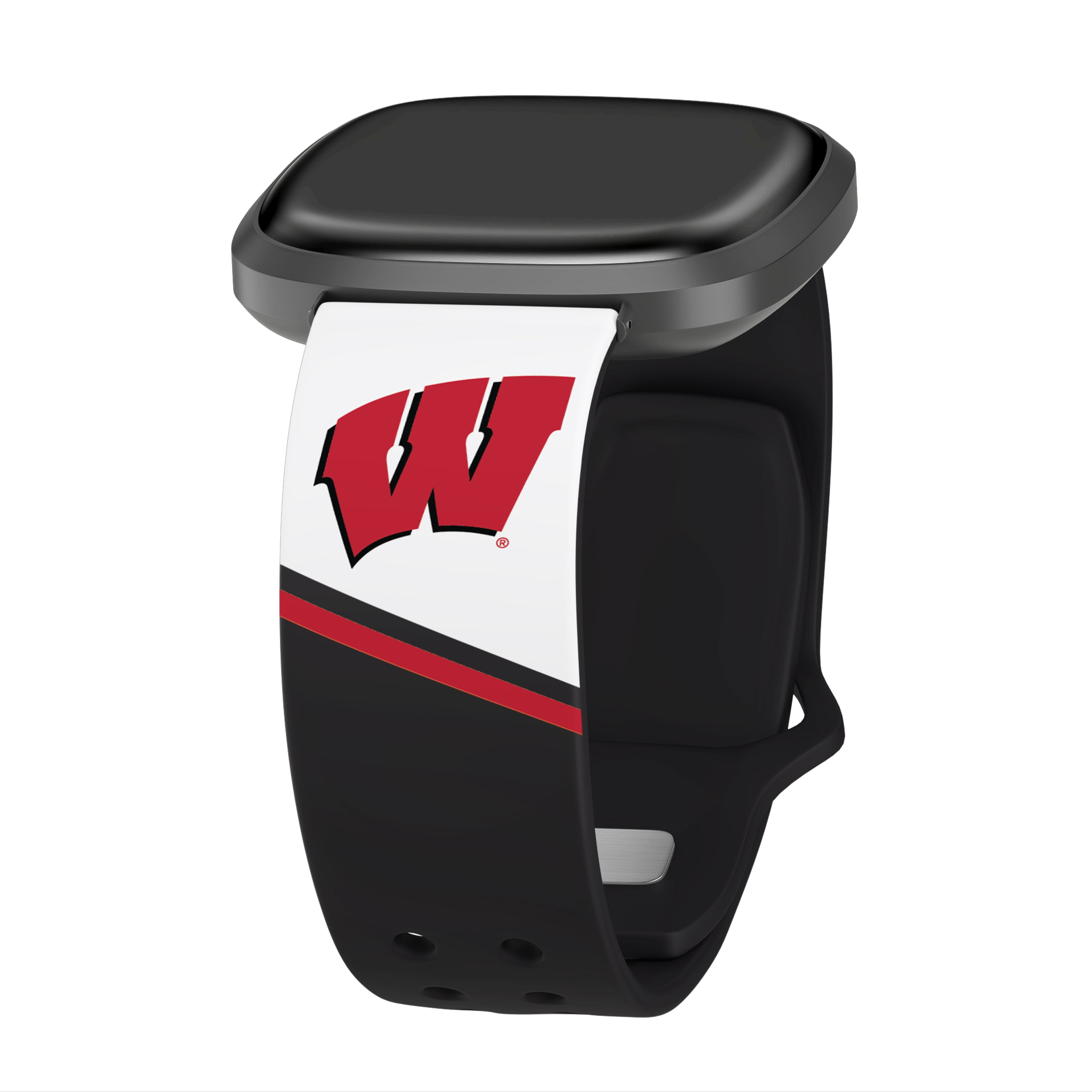 Badgers HD Champion Series Unisex Watch Band for FitBit Versa 3 & Sense (Short)