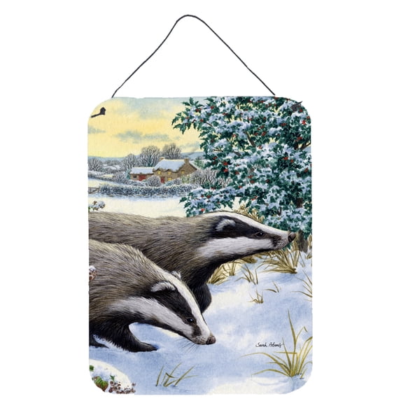 Badgers Two of a Kind Wall or Door Hanging Prints