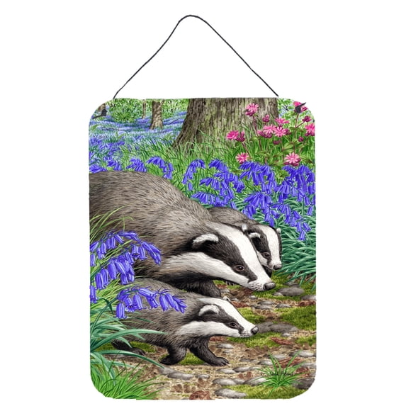 Badgers Wall or Door Hanging Prints