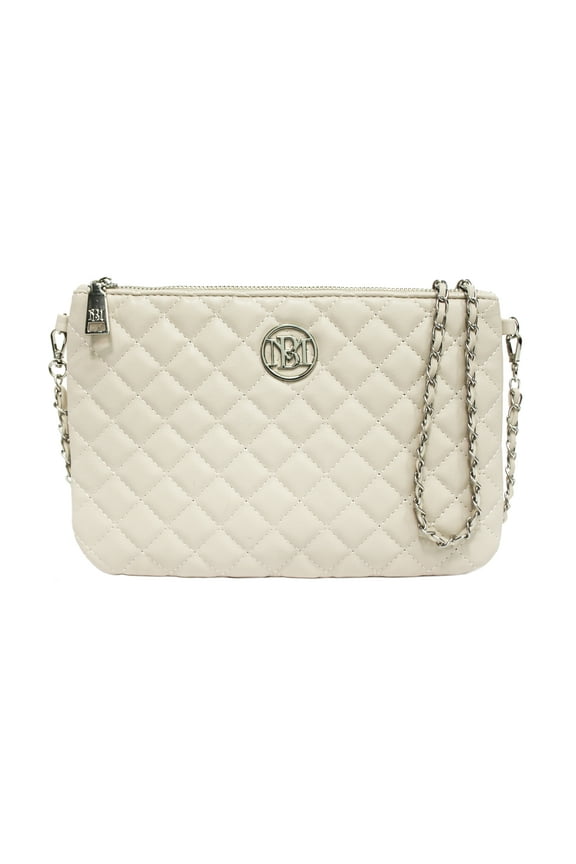 Beige Wallet Size Body Bag