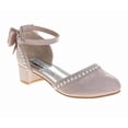 thumbnail image 1 of Badgley Mischka Girls Low Heeled Dress Shoes. (Little Kids and Big Kids) Pink Size 11, 1 of 7