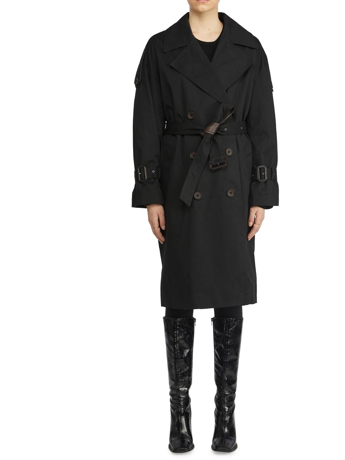 Cotton Belted Trench Coat