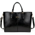 thumbnail image 1 of Badgley Mischka Women's Julia Tote Weekender Duffle Travel Bag (Black), 1 of 11